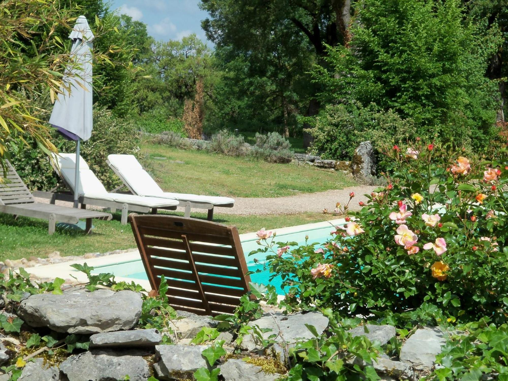 Chambres Et Jardin De Pierres Espedaillac Luaran gambar